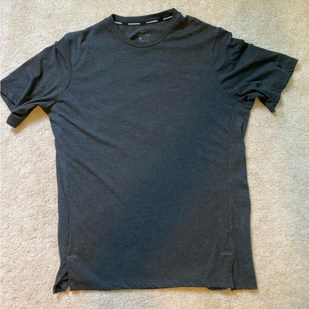 Nike dry-fit basketball cotton shirt - mens large